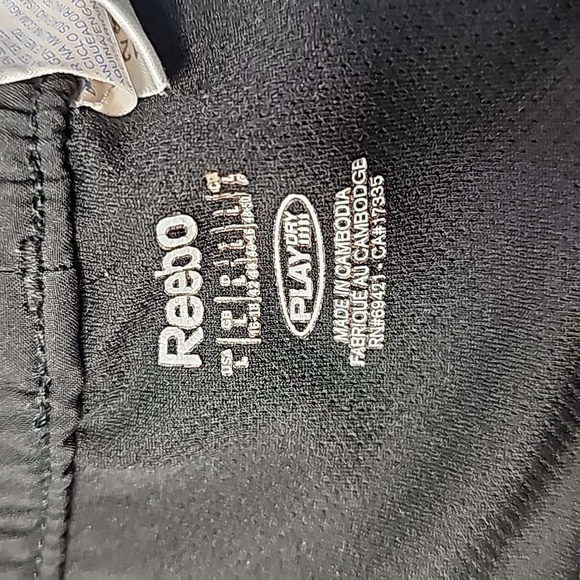 Reebok black large play dry athletic shorts - Picture 6 of 7